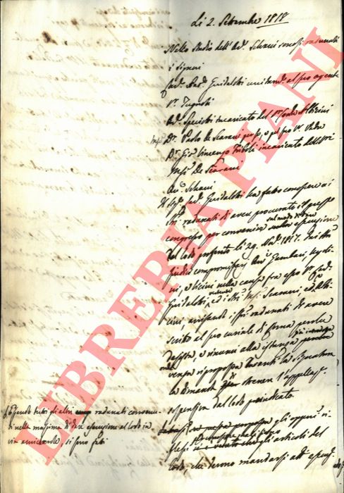 Guidalotti/Albicini/Triboli/Scarani/Silvani - - Sommi capi della Causa Guidalotti.