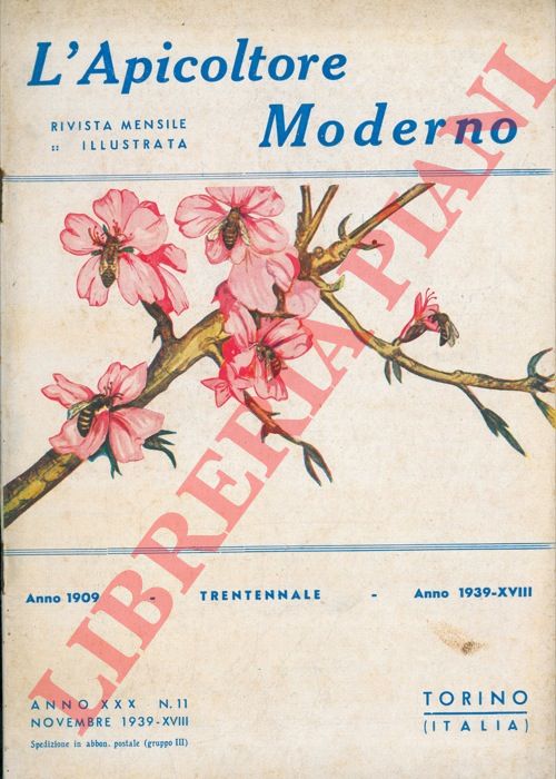 - - L'apicoltore moderno. Rivista mensile illustrata.