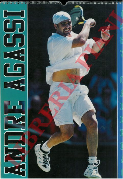 - - Andre Agassi. Calendario 1997.
