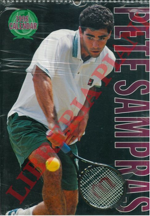 - - Pete Sampras. Calendario 1998.