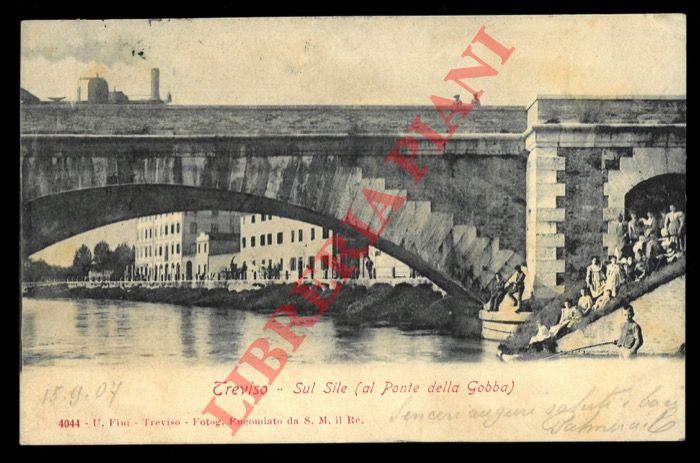 - - Treviso. Sul Sile (al Ponte della Gobba).