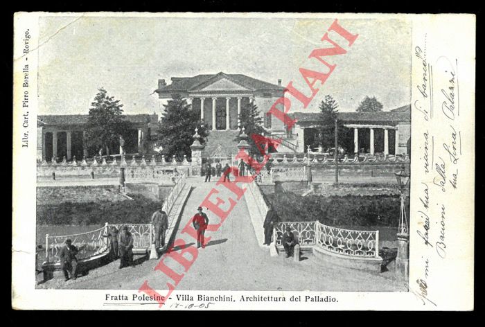 - - Fratta Polesine. Villa Bianchini. Architettura del Palladio. Animata.