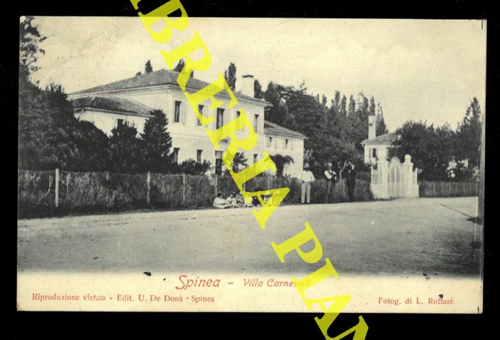 - - Spinea. Villa Carnevali.