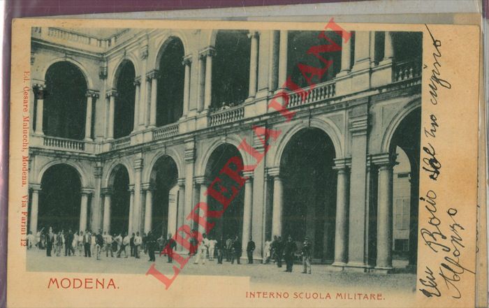 - - Modena. Interno Scuola Militare