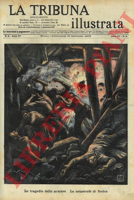 - - Le tragedie delle miniere. La catastrofe di Reden.