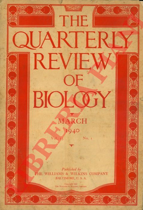 - - The Quarterly Review of Biology.