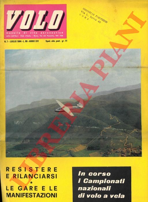 - - Volo. Mensile di vita aeronautica.