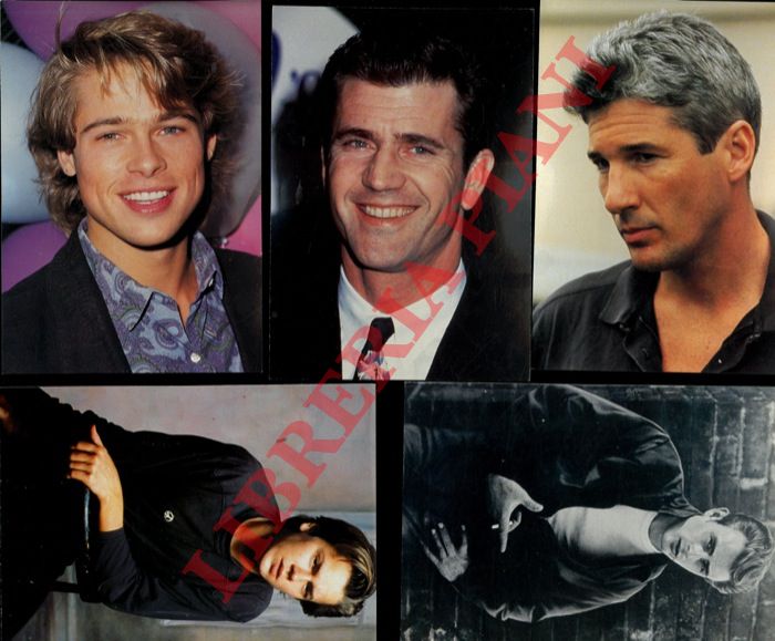 - - Foto di Brad Pitt, Mel Gibson, Richard Gere, Ethan Hawke, James Dean, Kurt Russel, Tom Cruise, Kevin Kostner, Kim Rossi Stuart, Cristopher Lambert, Alec Baldwin, Jason Prestley, River P