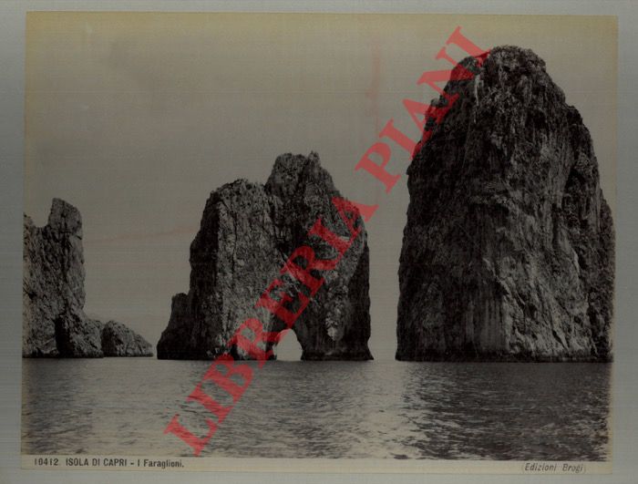 Ed. Brogi - - Capri. I Faraglioni.