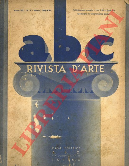 - - Abc. Rivista d'arte.