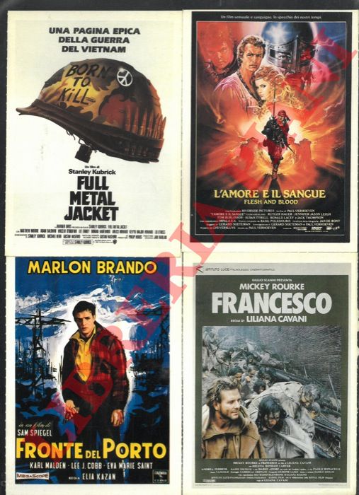 - - Locandini cinematografici.