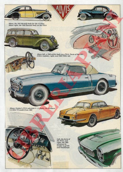- - Duecentoventi (220)  schede tecniche di automobili antiche e moderne.