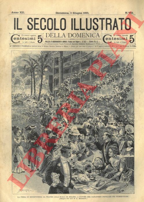 BONAMORE A. - - Fiera di Beneficienza Pro Tubercolosi alla Scala di Milano.