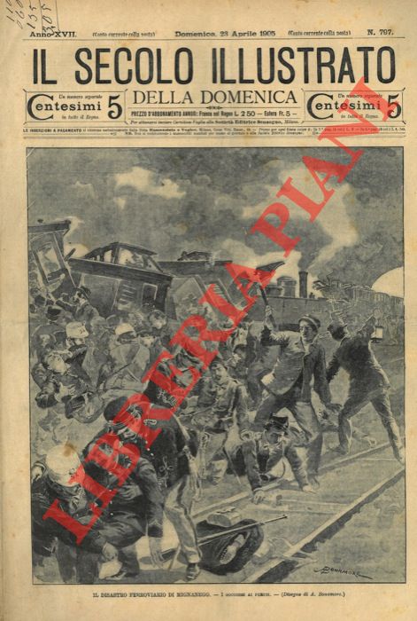BONAMORE A. - - Il disastro ferroviario di Mignanego.