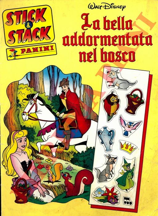 DISNEY Walt - - La bella addormentata nel bosco.