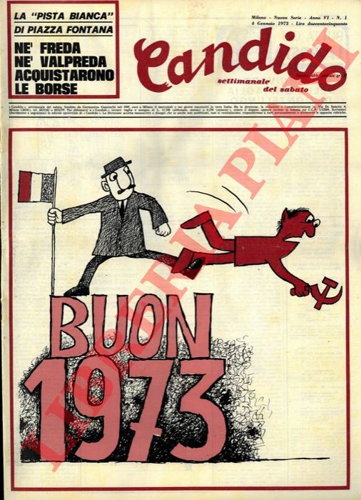 Pisan - - Candido. Settimanale del sabato. 1973.