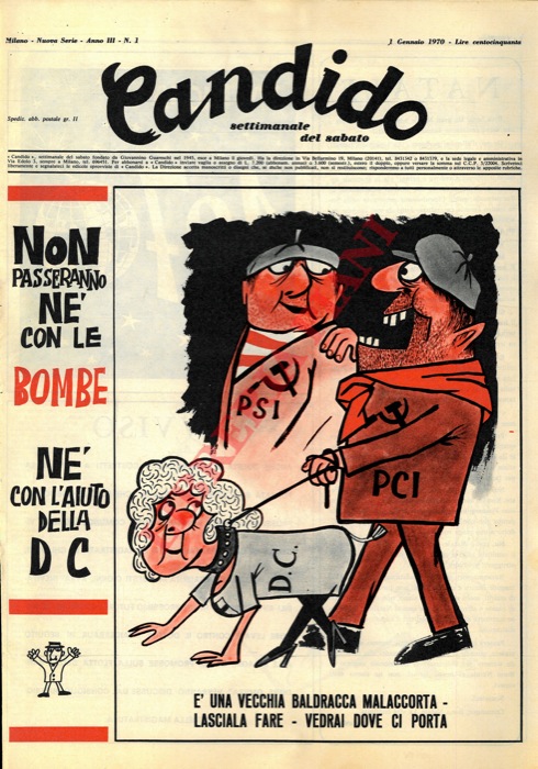 Pisan - - Candido. Settimanale del sabato. 1970.