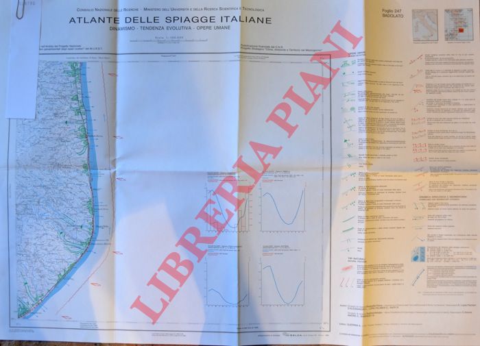 CNR - - Atlante delle spiagge italiane. Dinamismo.Opere umane. F 247 Badolato.