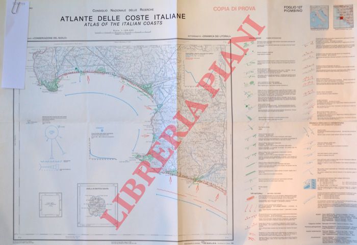 CNR - - Atlante delle coste italiane. F 127 Piombino.