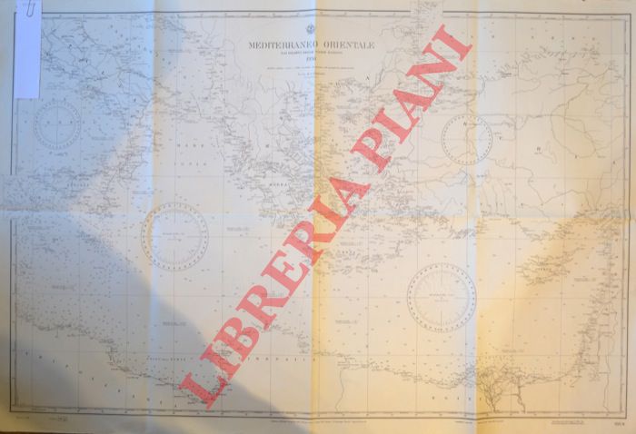 - - Mediterraneo Orientale, dai rilievi delle varie nazioni 1930.