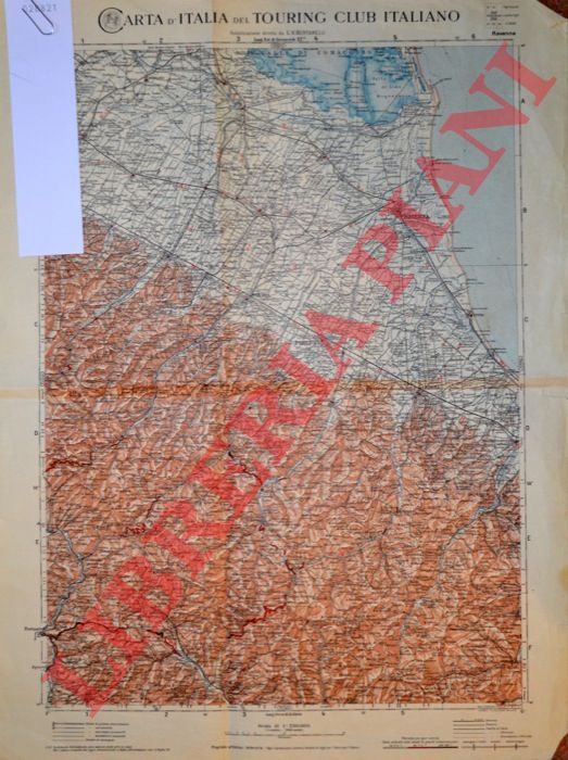 TCI - - Carta d'Italia. Ravenna. Foglio 19.