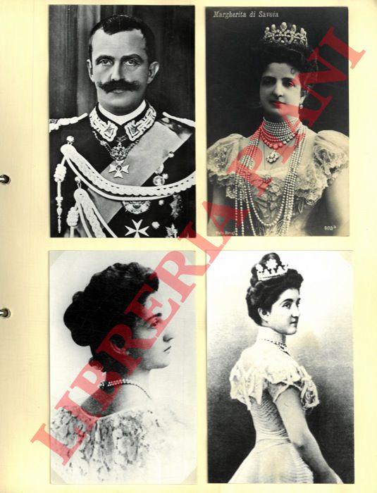 Famiglie reali: - Italia. Savoia : Vittorio Emanuele III, Elena, figli e nipoti.