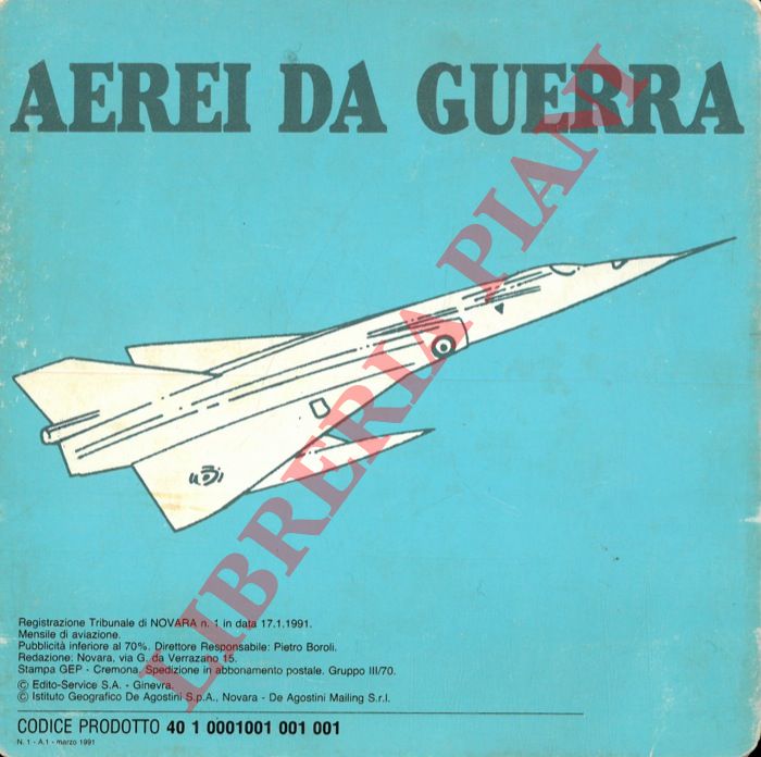 - - Aerei da guerra. Sessanta schede.