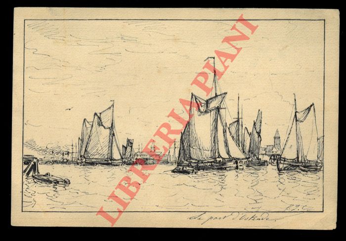 CLAYS P. J. - - Le port d'Ostende.