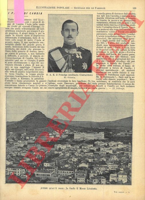 - - I fatti di Candia. Candia e la Repubblica di Venezia.