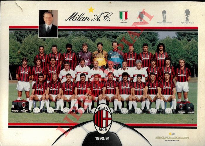 - - Milan A.C. 1990/91 - Milan A.C. 1991/92 -