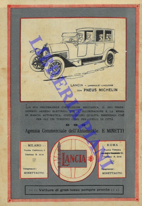 - - Lancia con Pneus Michelin