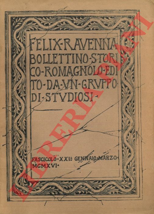 - - Felix Ravenna.