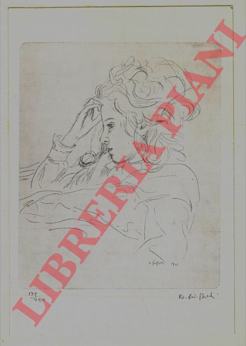Giuffredi - - Volto di giovane donna.