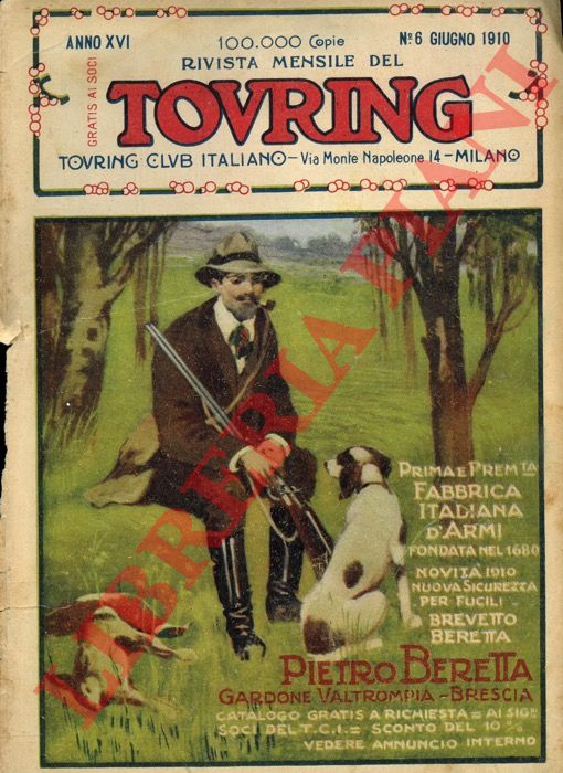 - - Cartucce Leon Beaux & Ci. Milano. Cacciatore e cane.