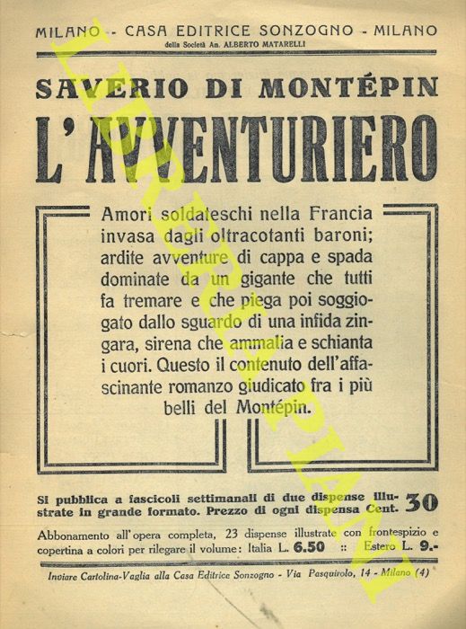- - Il figlio del sobborgo di Emilio Richebourg.
