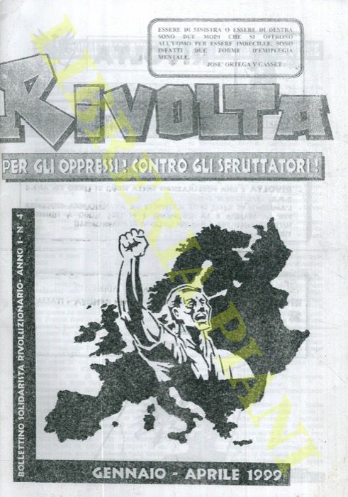 - - Rivolta. Per gli oppressi contro gli sfruttatori. Bollettino di solidariet rivoluzionaria.