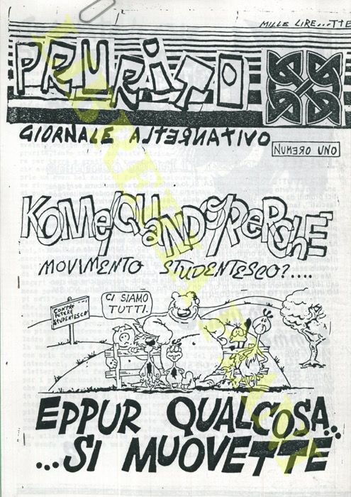 - - Prurito ! Giornale alternativo.