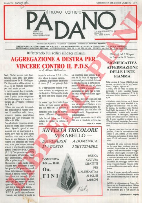- - Il nuovo corriere padano.