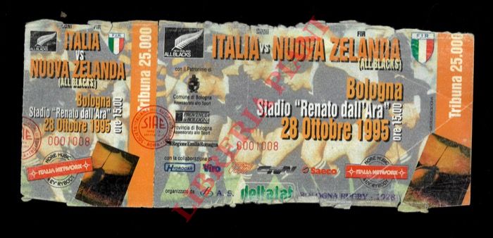 - - Italia vs. Nuova Zelanda (All Blacks).