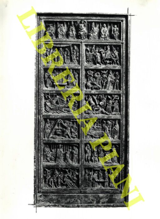 ORSI Carlo - via Verdi, 13 - Milano - - Bozzetto per la V porta del Duomo di Milano (di Luciano Minguzzi).