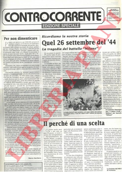 - - La tragedia del battello 