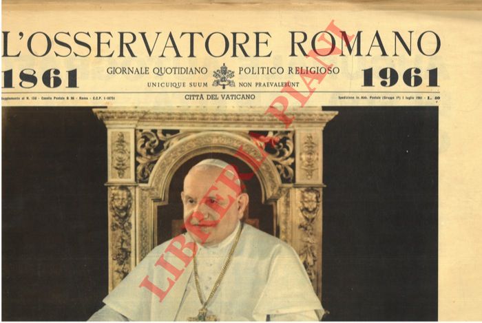 - - L'Osservatore Romano.
