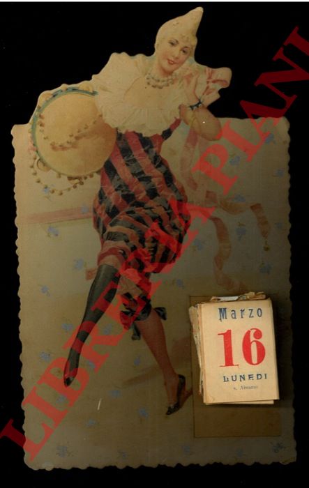 - - Calendario originale sagomato,