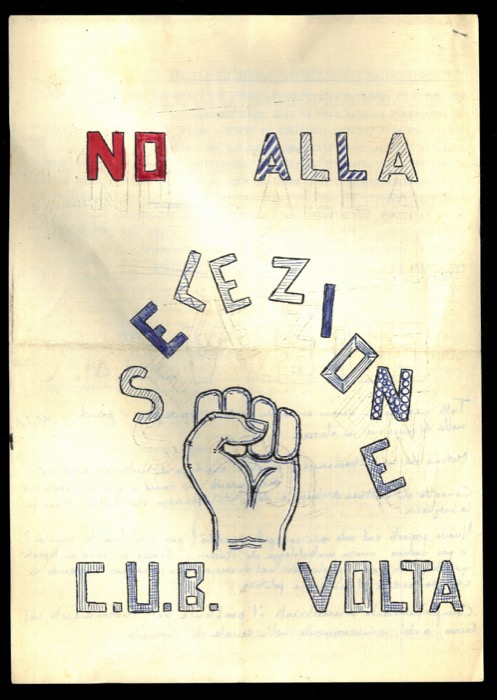 CUB Volta - - No alla Selezione.