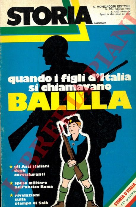 - - Quando i figli d'Italia si chiamavano Balilla - Gli Assi italiani degli aeropsiluranti - La stampa di Sal.