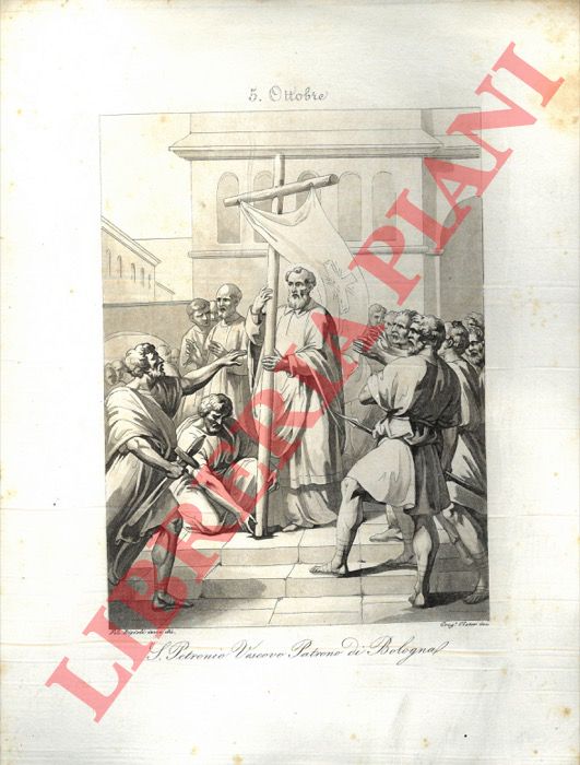 Bigioli - - S. Petronio Vescovo Patrono di Bologna.