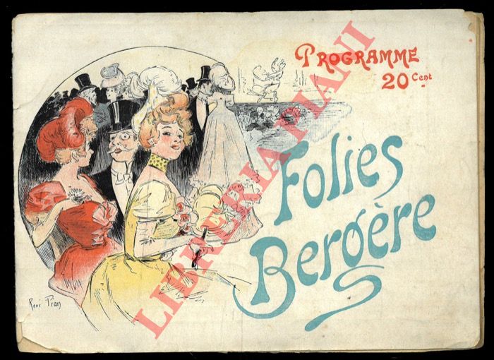 Folies Bergre. Paris - - Programme.