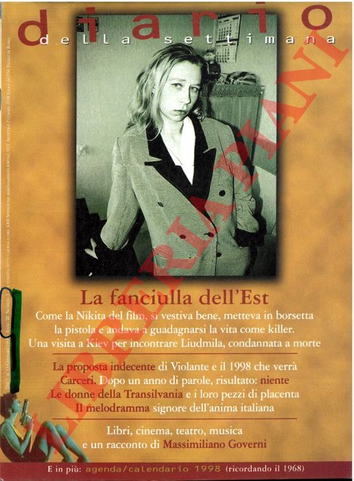 - - Diario della settimana. 1998.