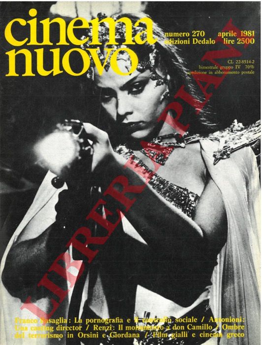 - - Cinema nuovo.