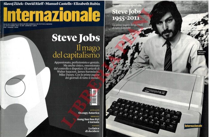 - - Steve Jobs. 1955-2011. Le prime pagine dei giornali di tutto il mondo.